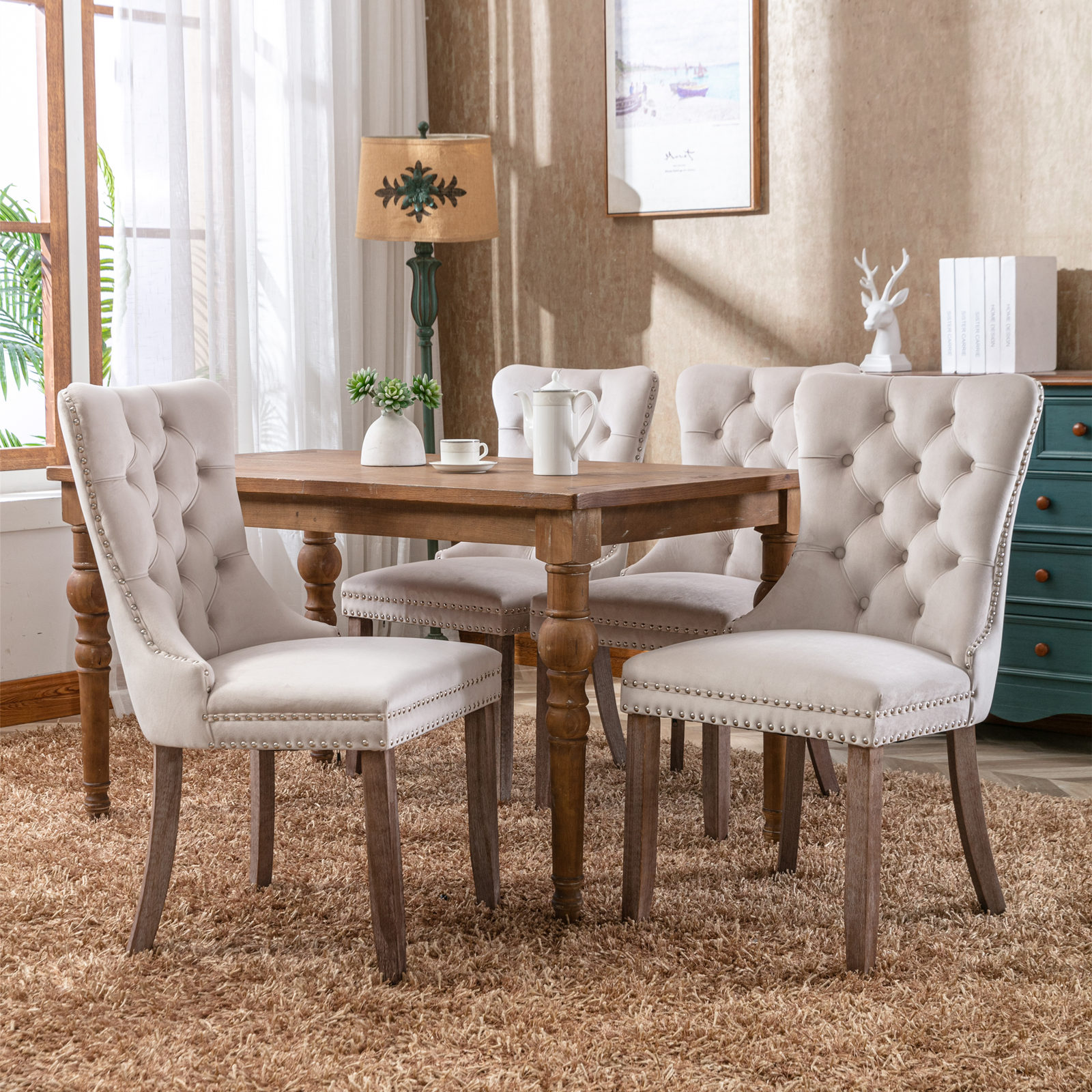 Dining Chairs Set of 2