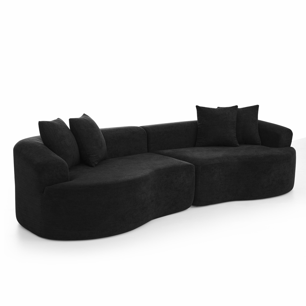 Sectional Curved Sofa - Image 2
