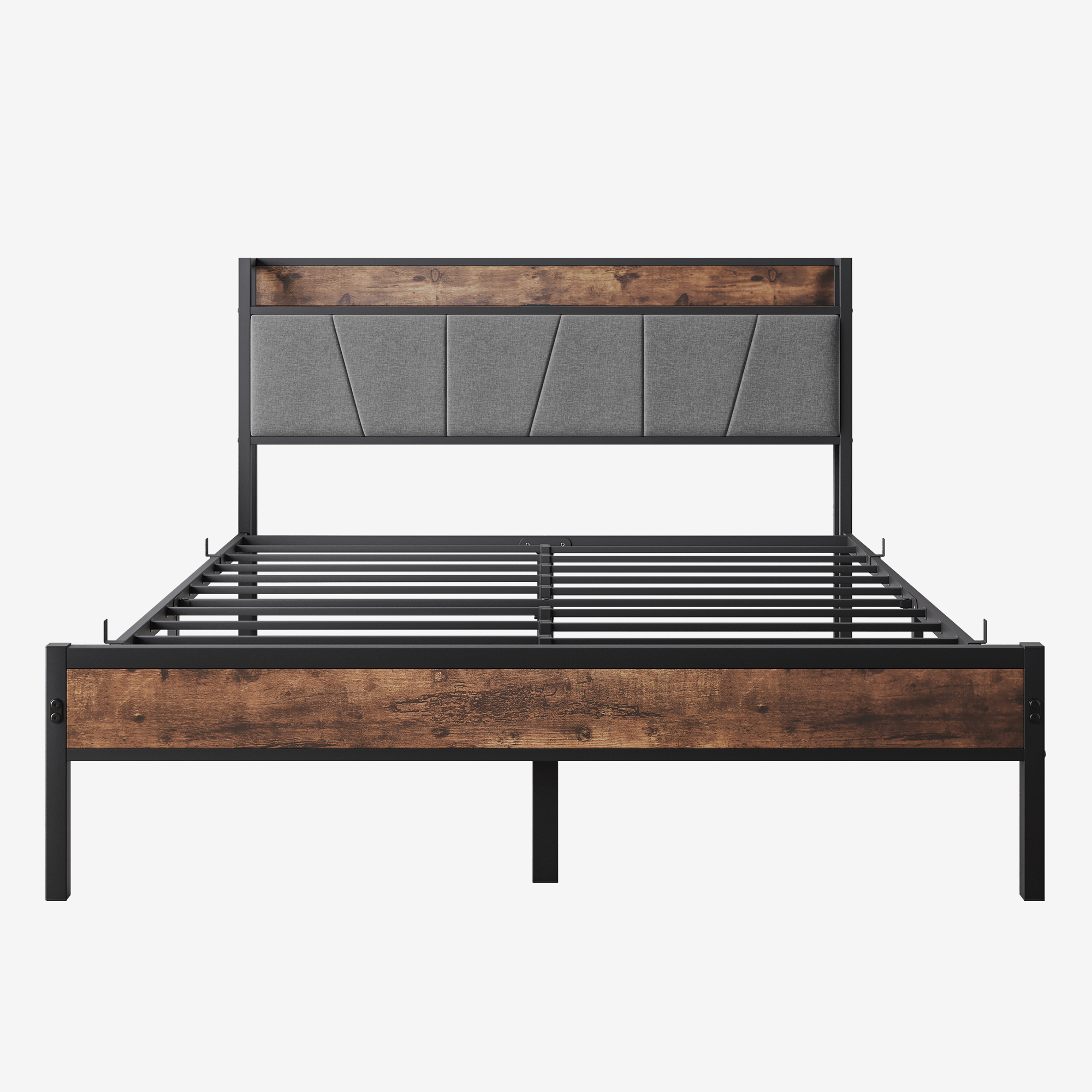 Bed Frame with USB Charger Station - Image 5