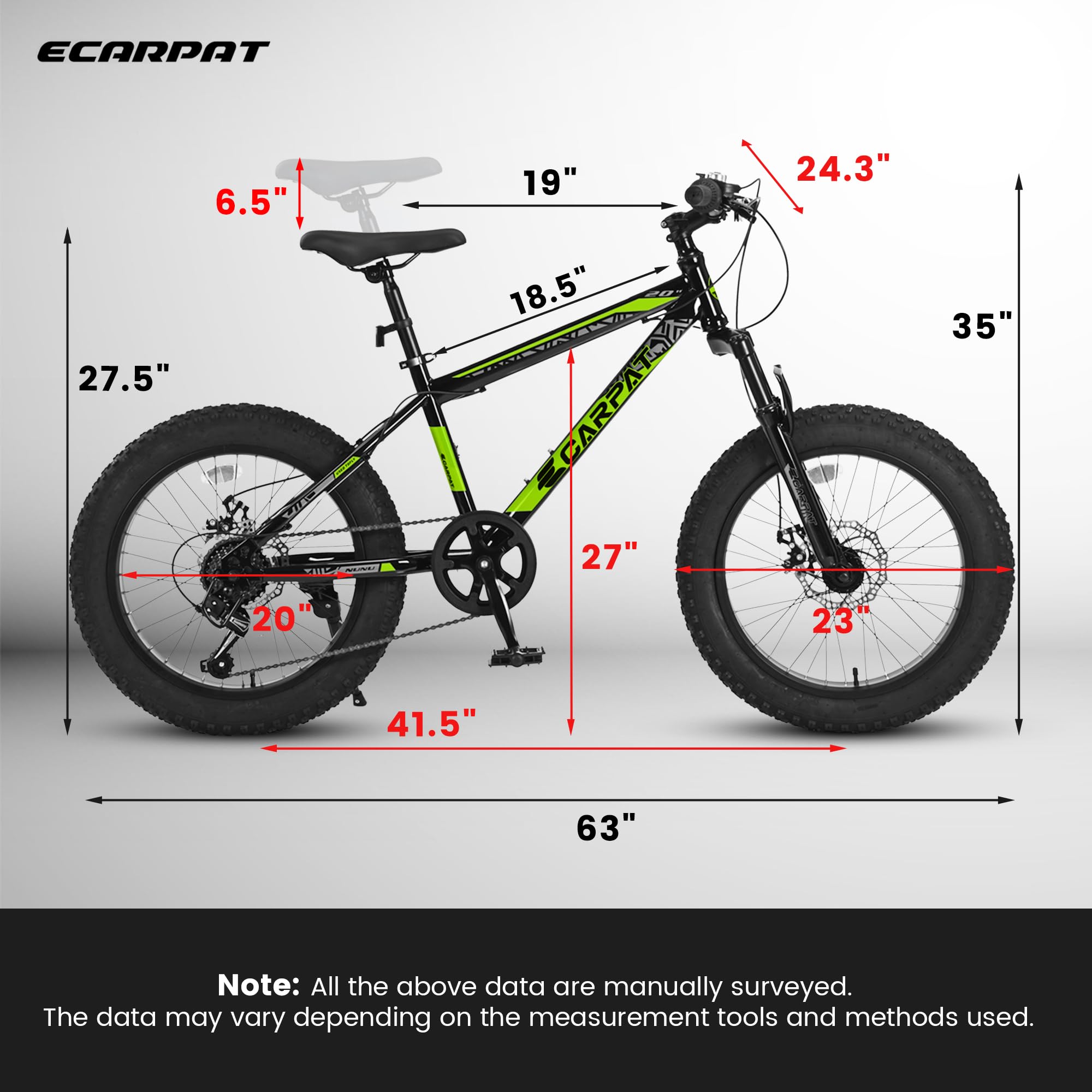 20" Moutain Kids Bike - Image 3