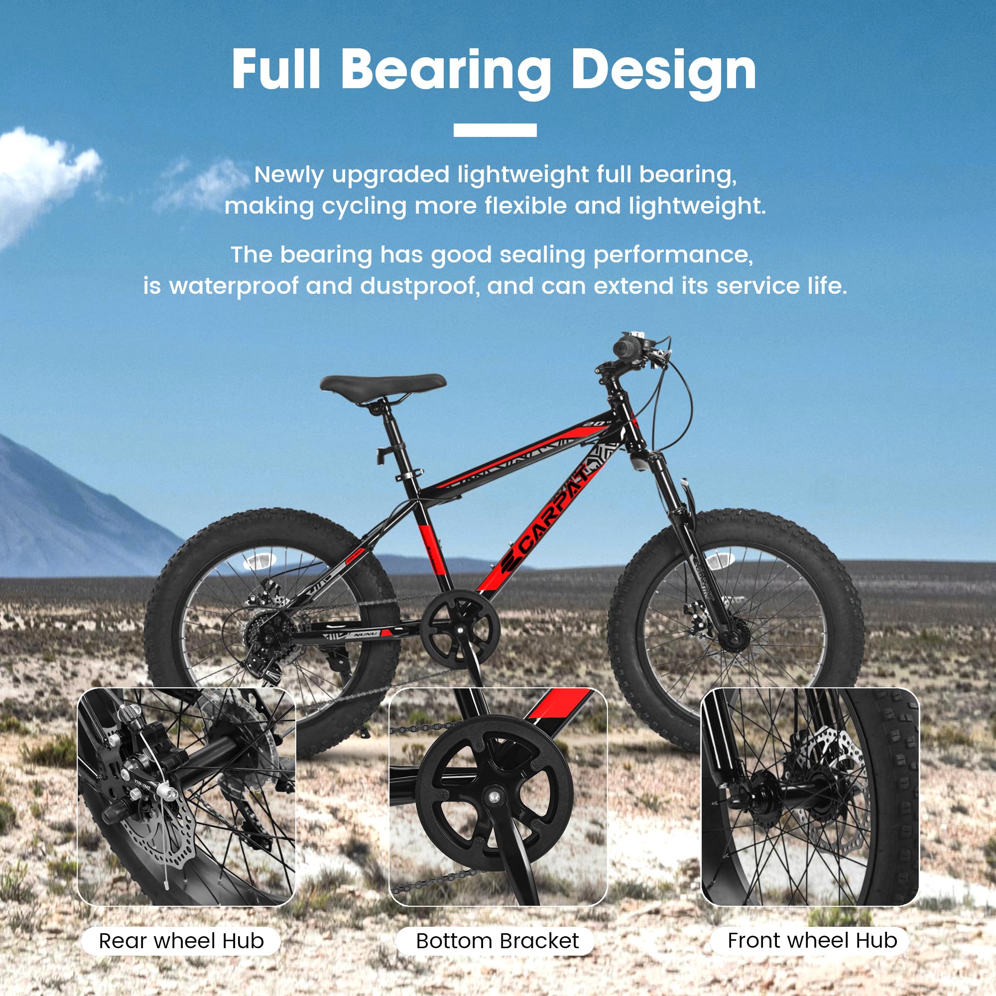 20" Moutain Kids Bike - Image 8