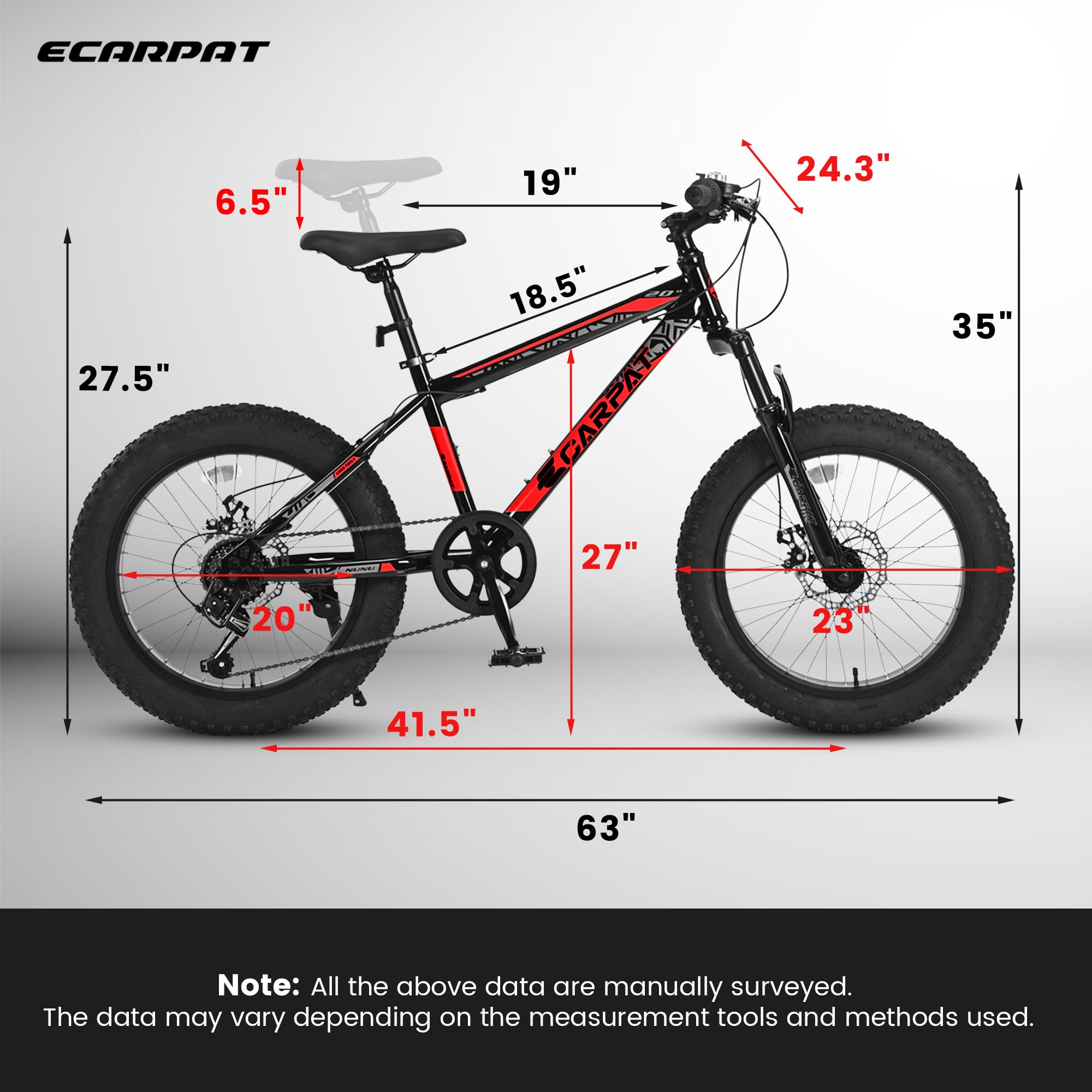 20" Moutain Kids Bike - Image 7