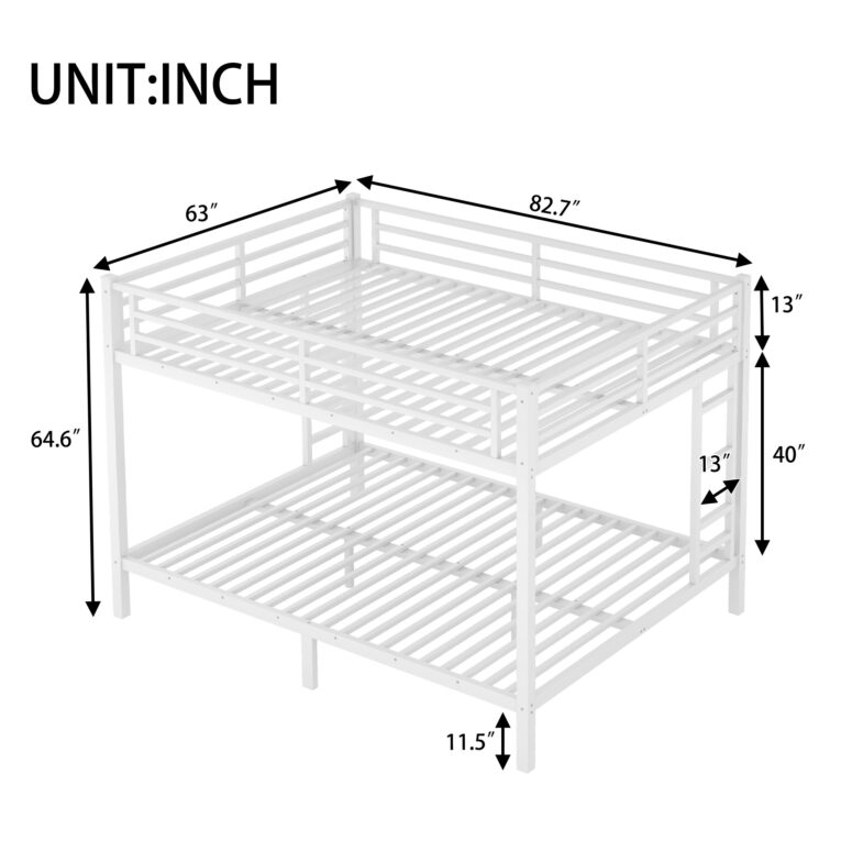 Queen over Queen Bunk Bed - Image 5