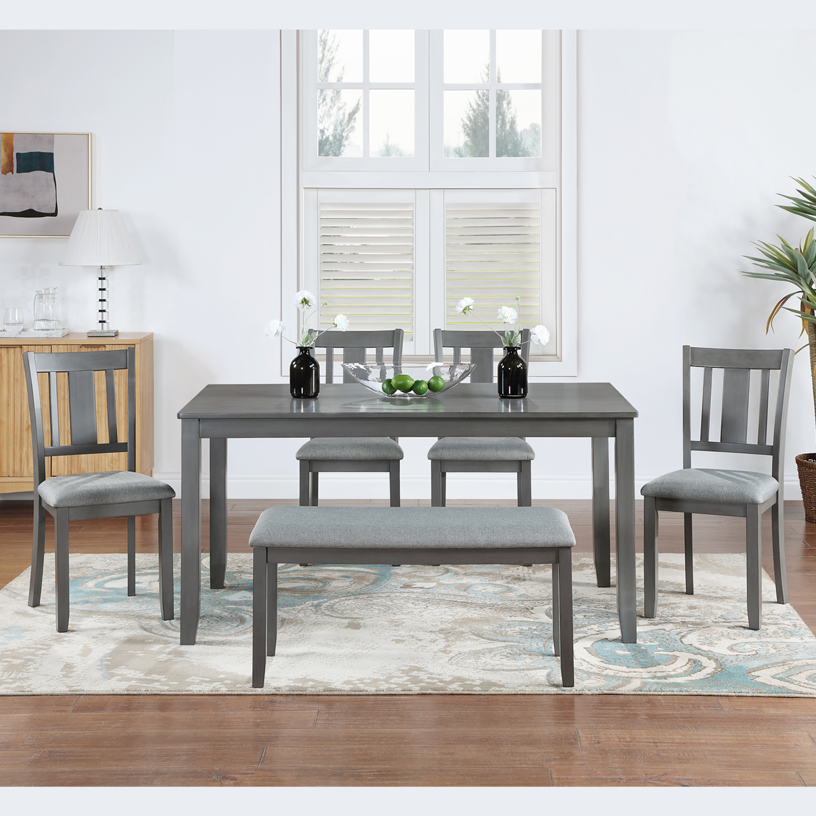 Dining Table Set for 6 - Image 5