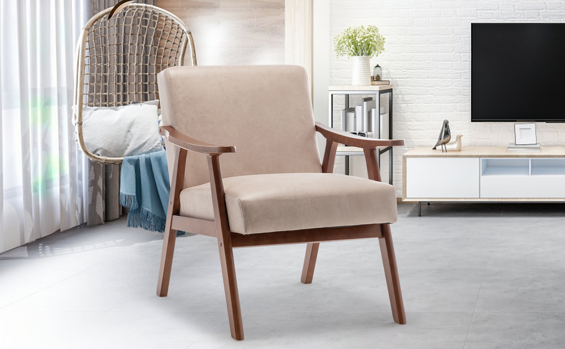 Mid-Century Accent ChairĀ  - Image 2