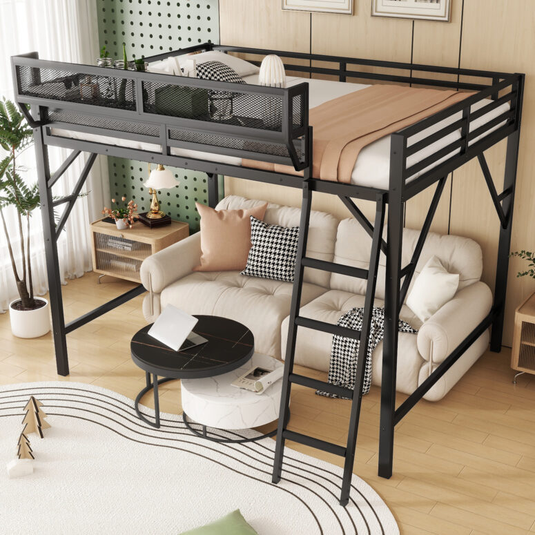 Loft Bed with Ladder - Image 4