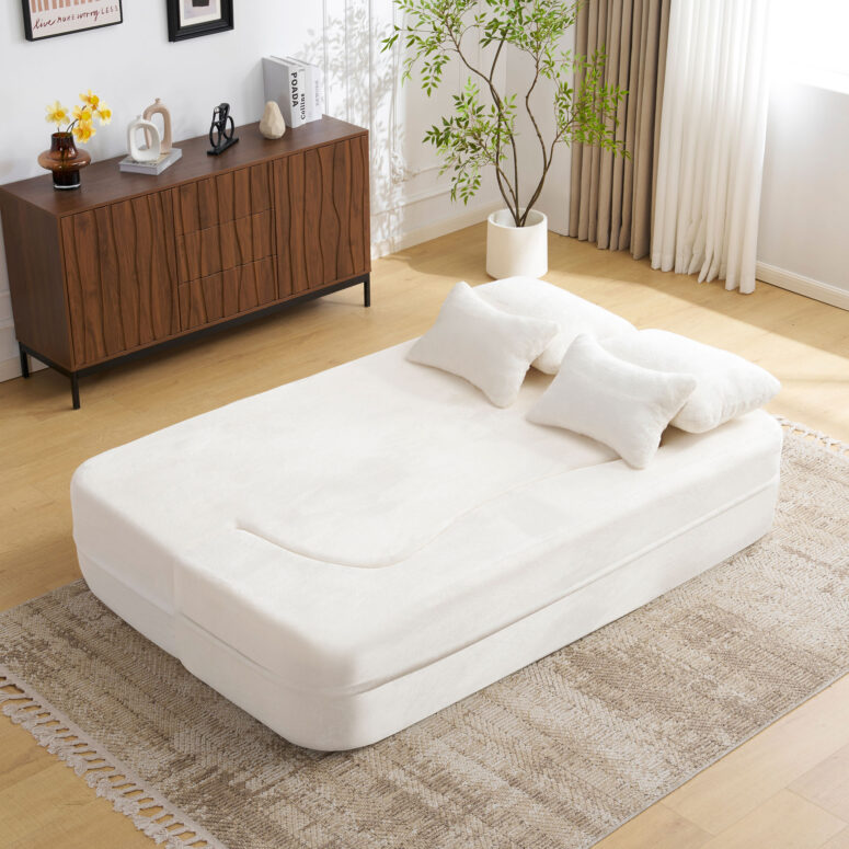 80" Convertiable Sofa Bed - Image 2