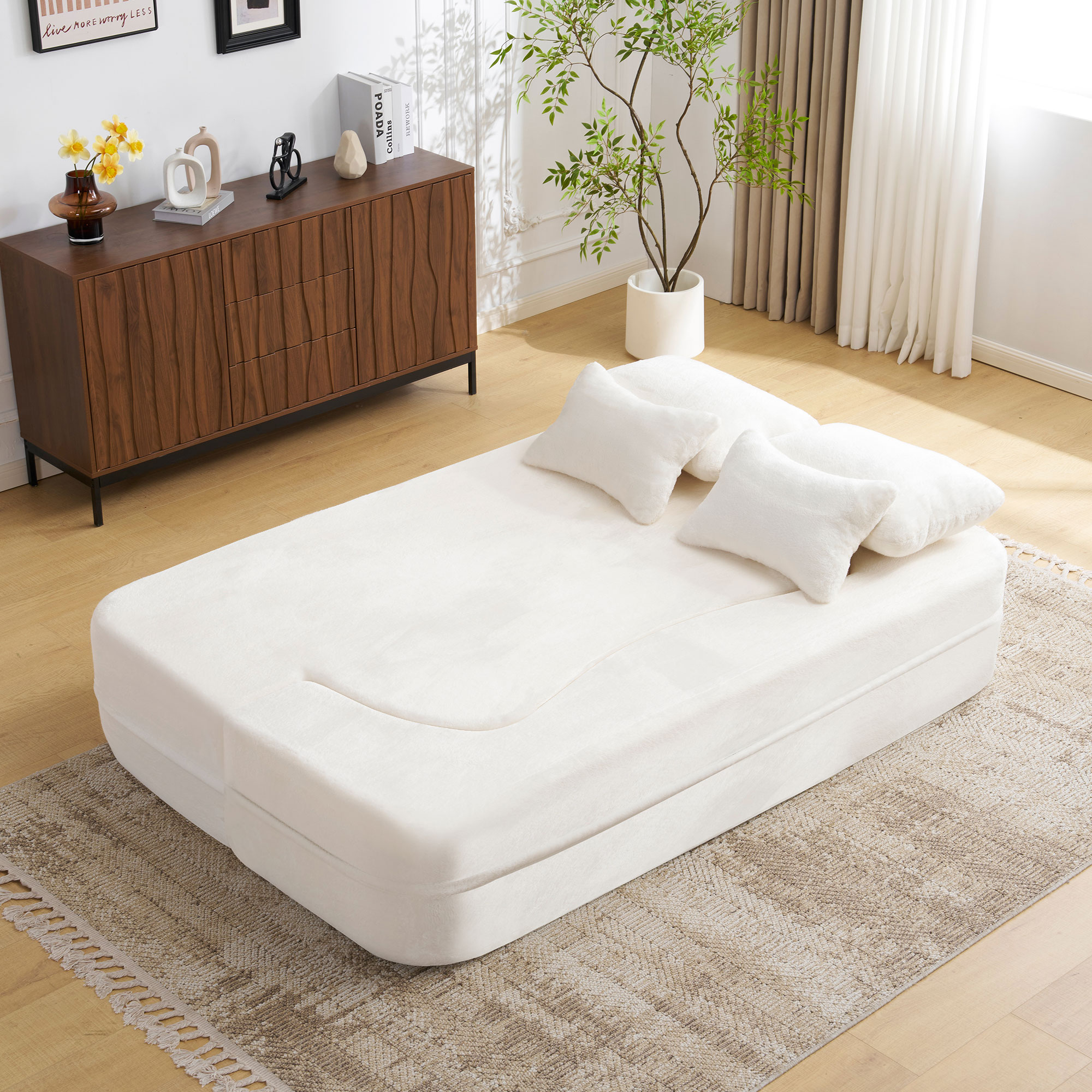 80" Convertiable Sofa Bed - Image 2