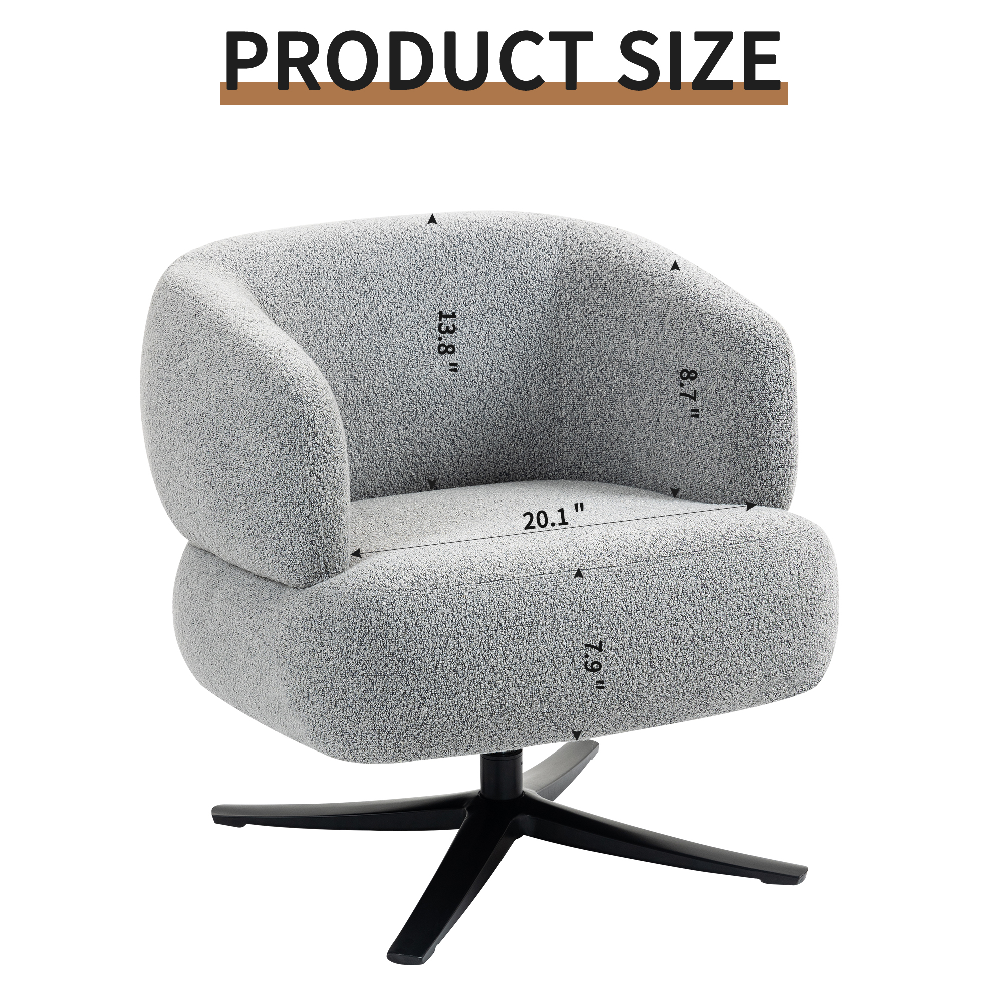 Swivel Accent Chair - Image 4