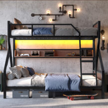 Twin XL Over Queen Bunk Bed