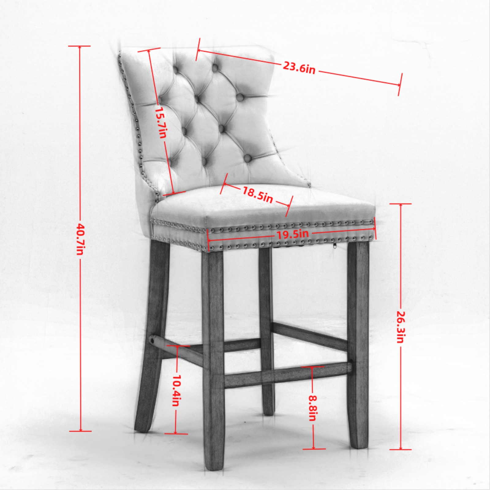 Bar Chairs Set of 2 - Image 8