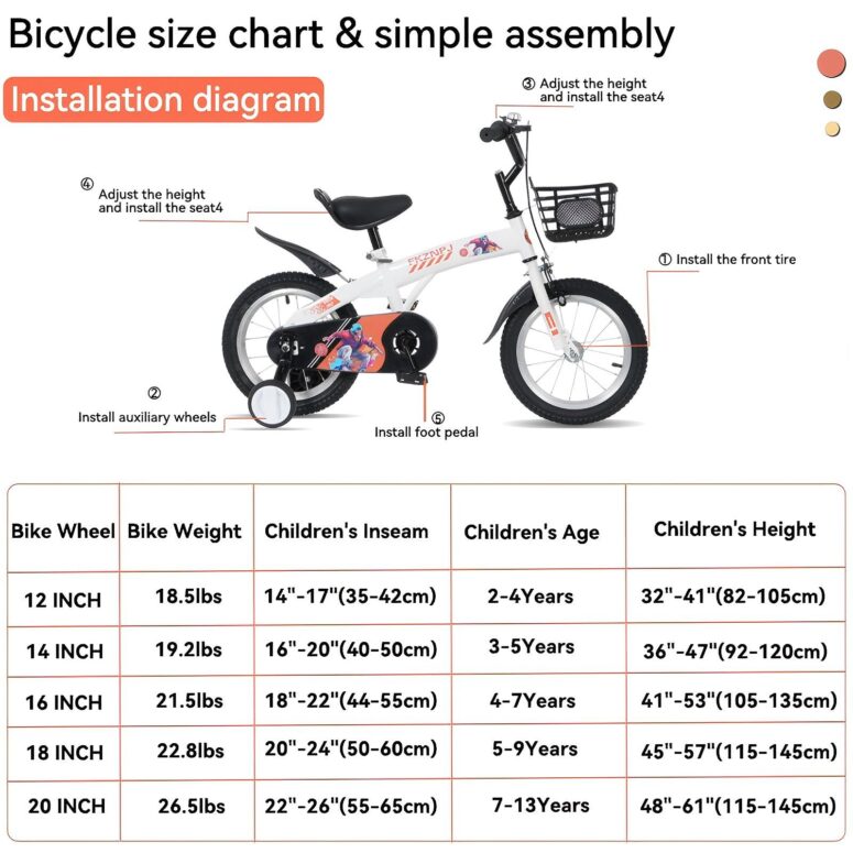 18 inch Kids Bike - Image 30