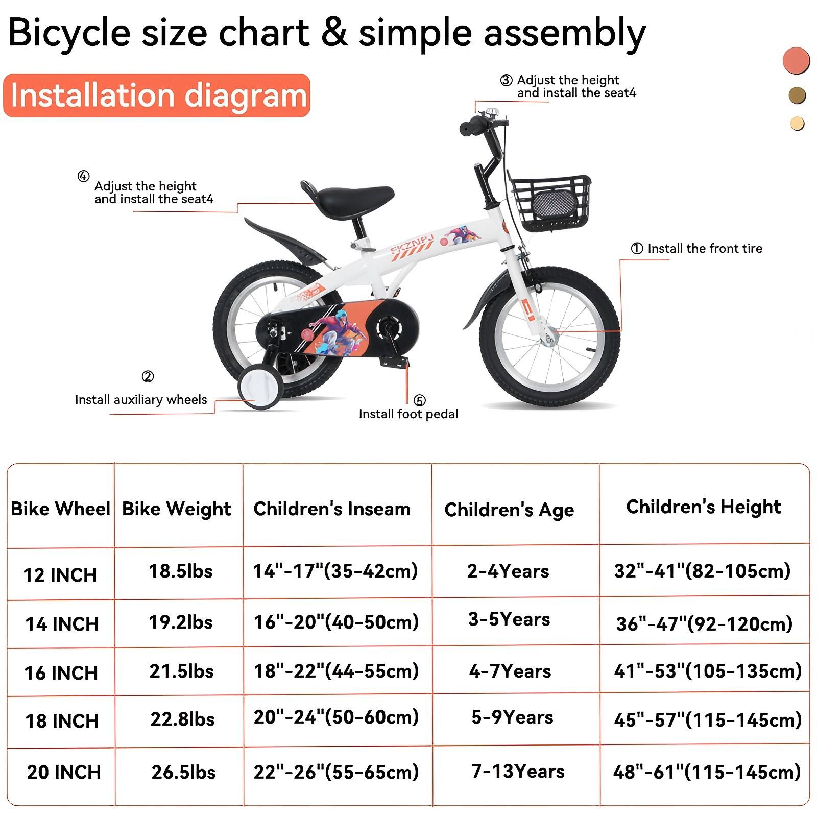 18 inch Kids Bike - Image 30