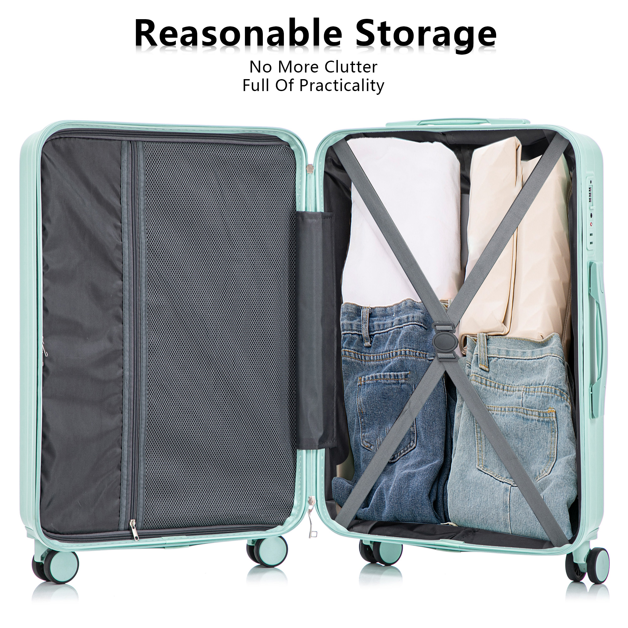 Luggage Set, 3 Piece Suitcase Set - Image 12