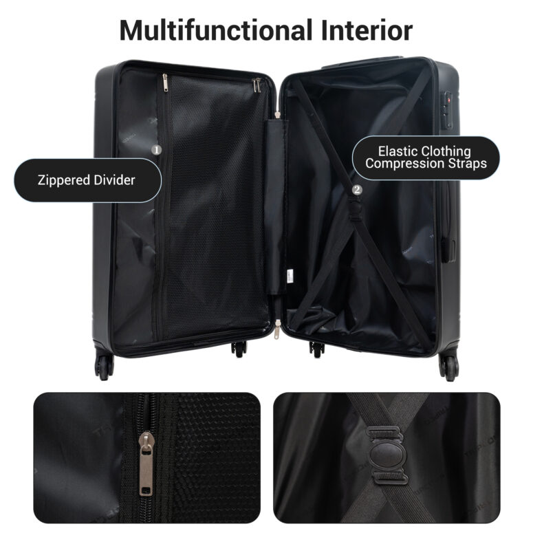 Luggage Set, Suitcase Set 9 Piece - Image 5