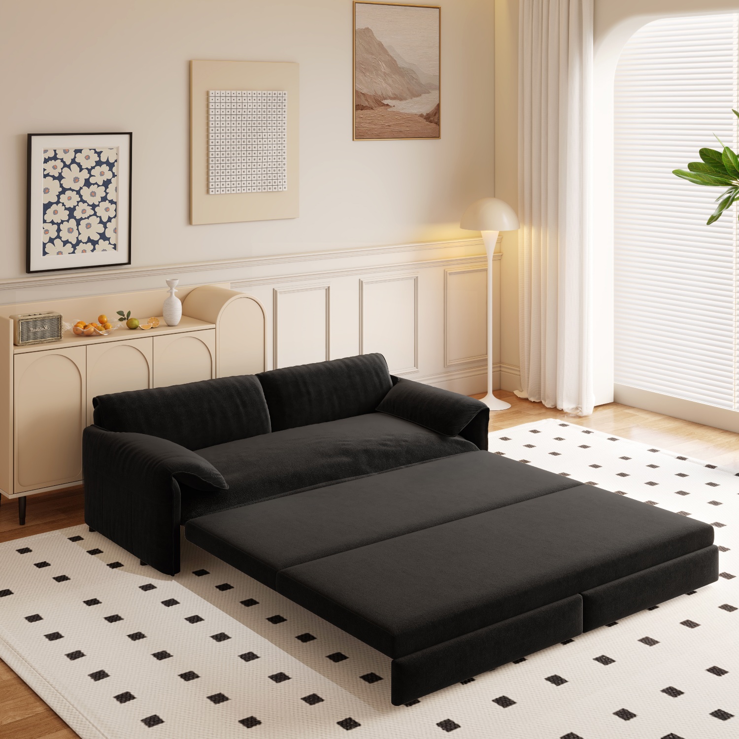 3 in 1 Convertible Sofa Bed - Image 3