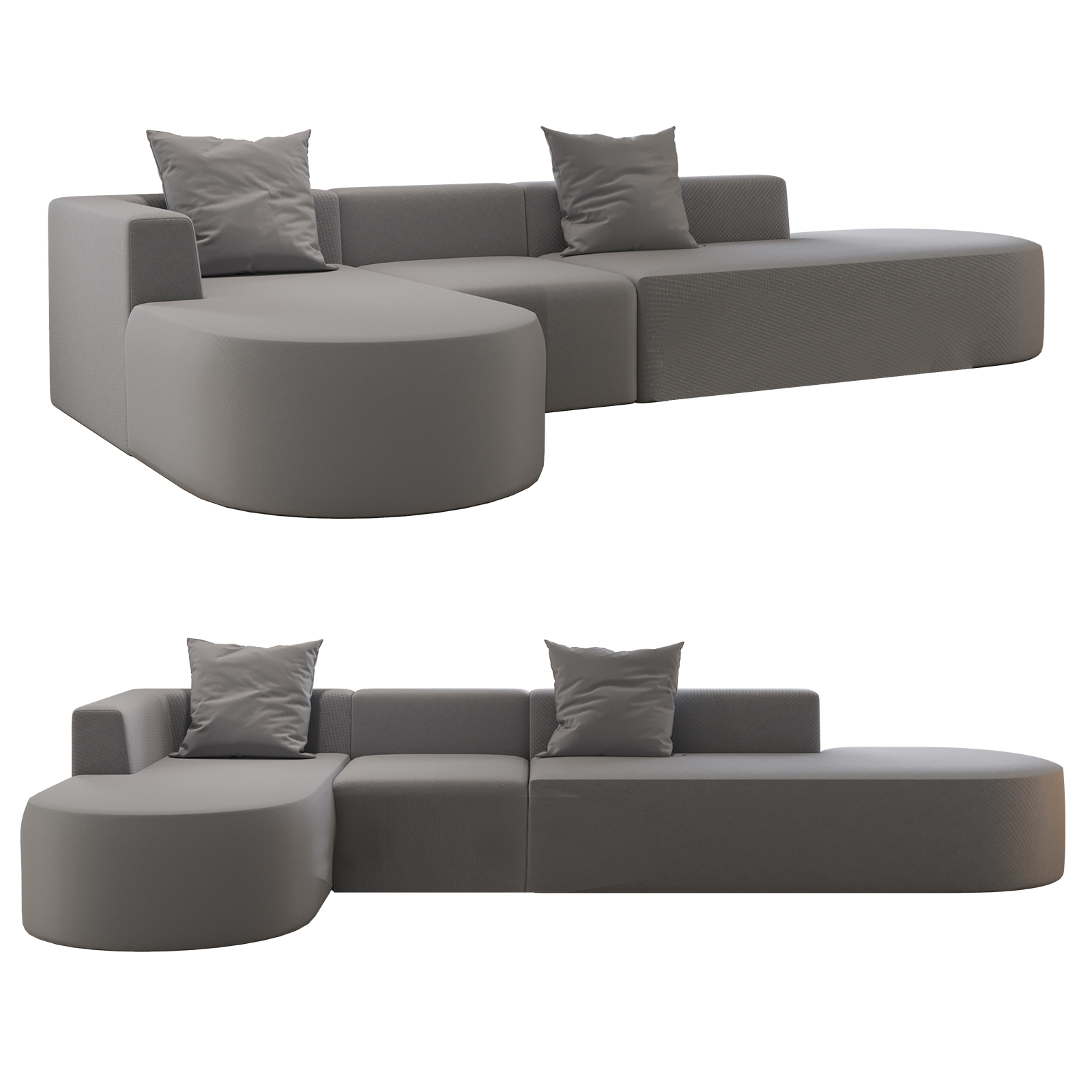 110 inch Modular Sectional Sofa - Image 3