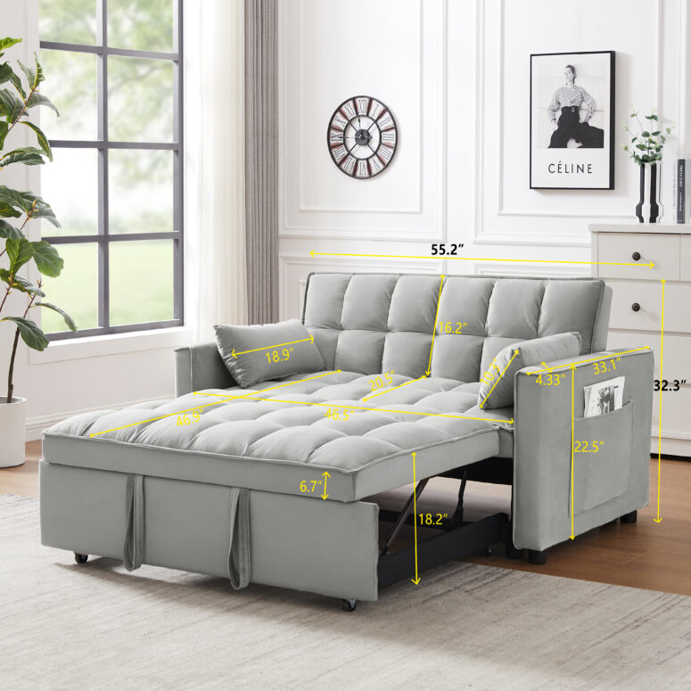 Covertiable Sofa Bed - Image 11