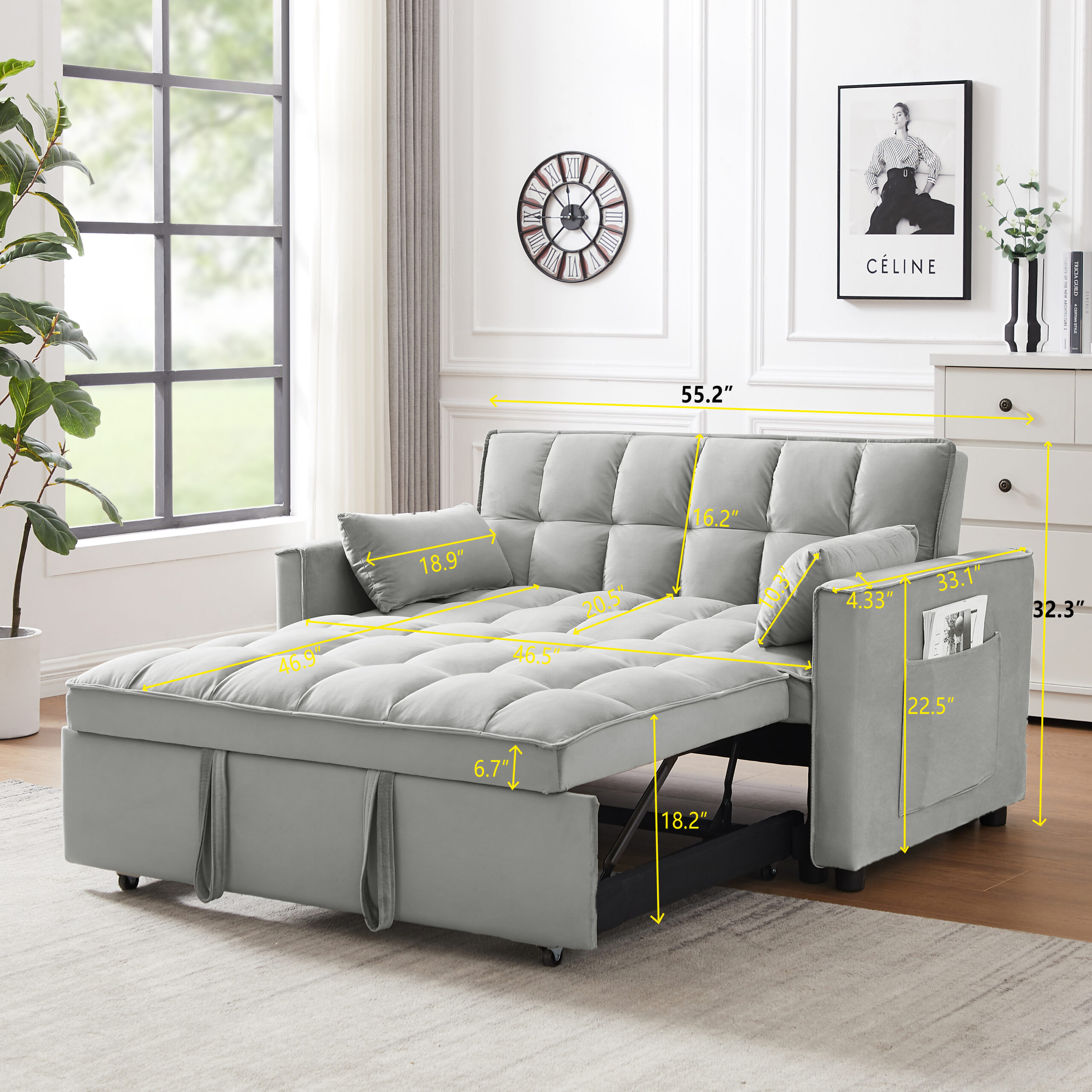 Covertiable Sofa Bed - Image 11