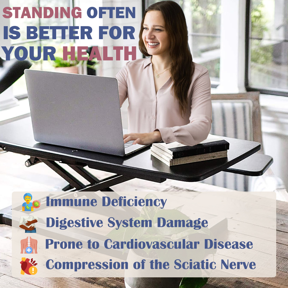 32 inch Standing Desk Converter - Image 7