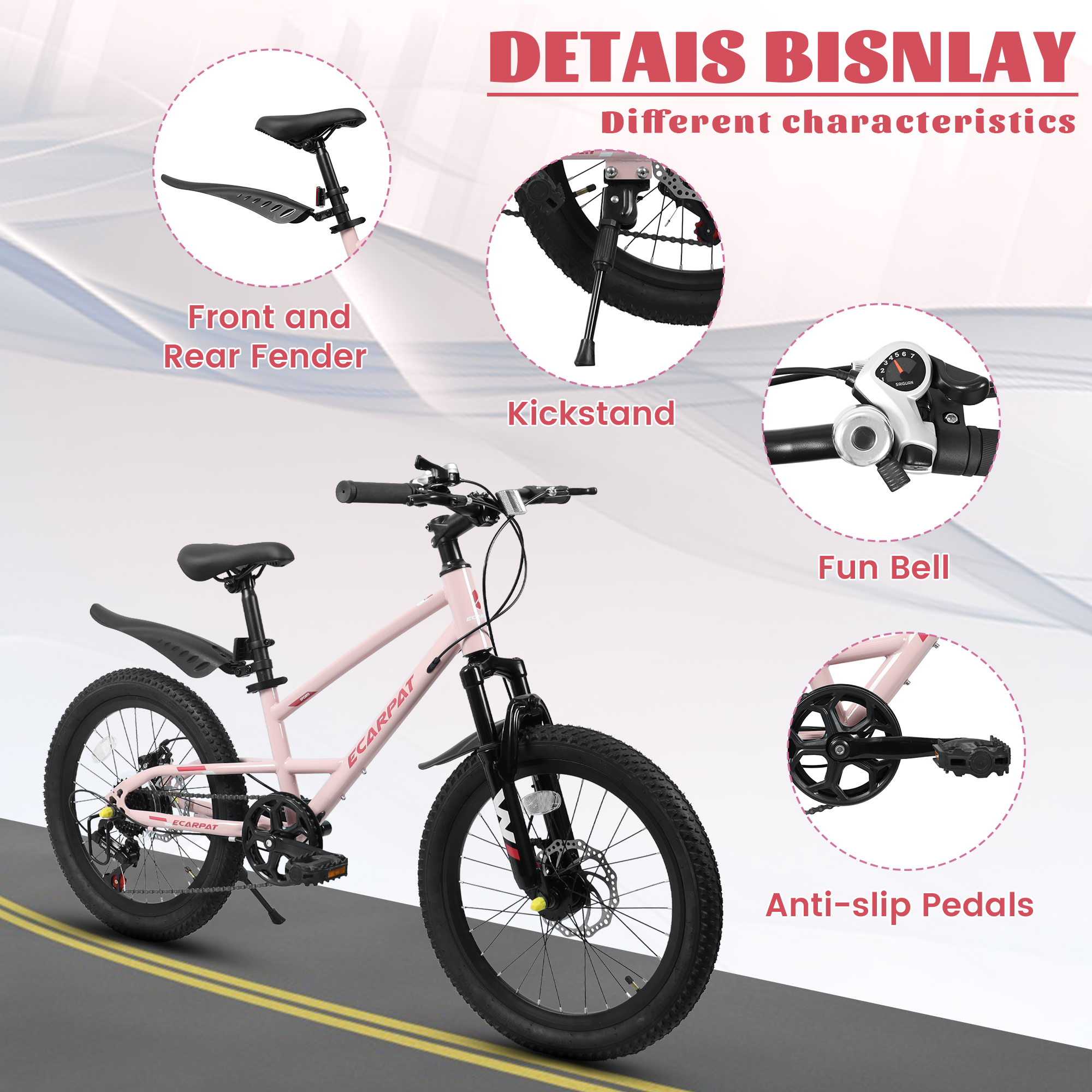 20" Kids Mountain Bike - Image 11