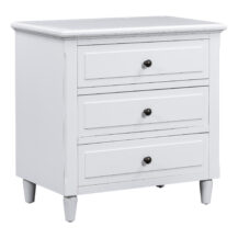 3 Drawers Nightstand