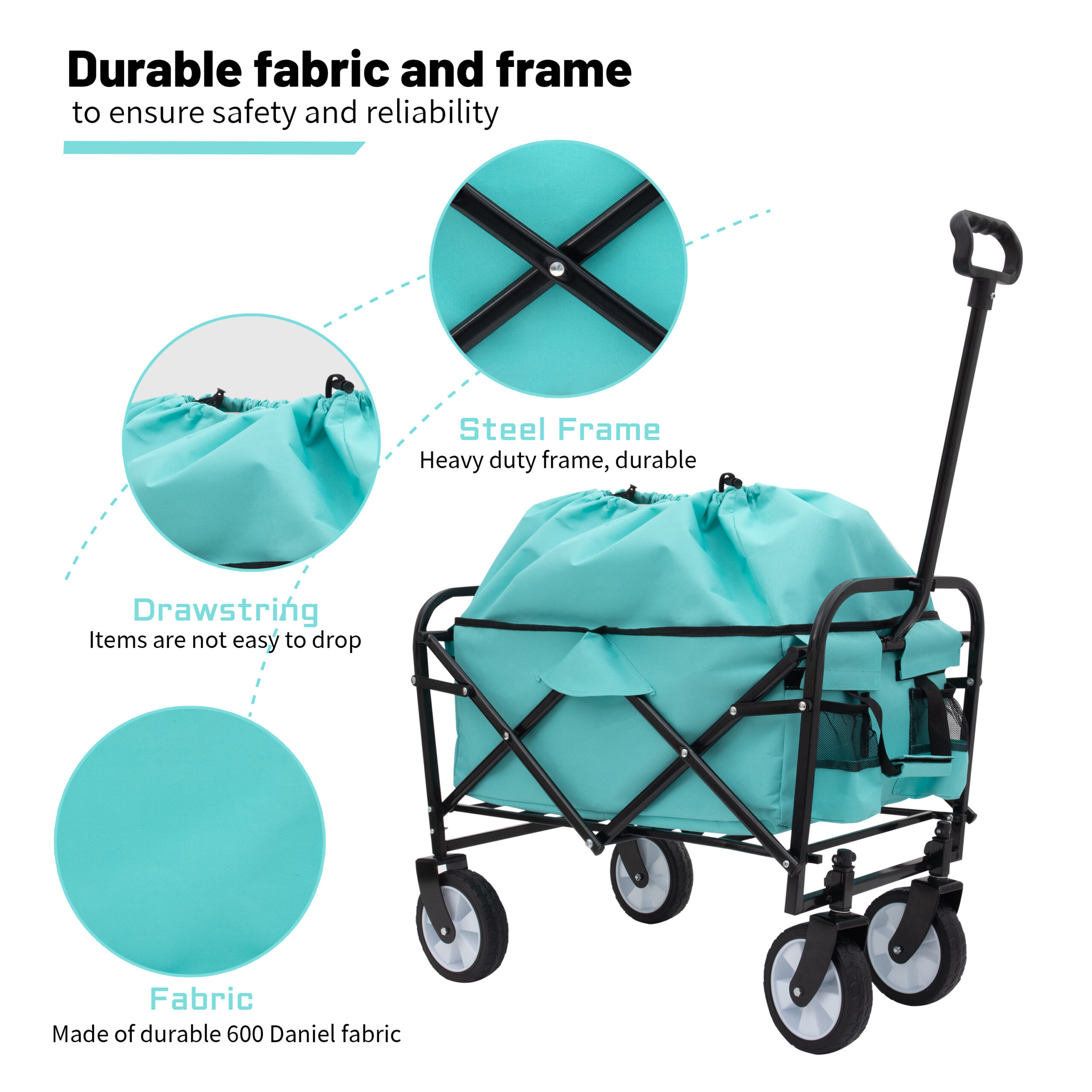 Foldable Shopping Cart - Image 4